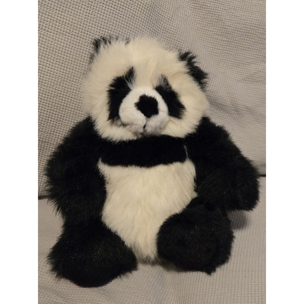 Vintage American Wego Panda‎ Bear. GVC (White Showing Some Discoloration)